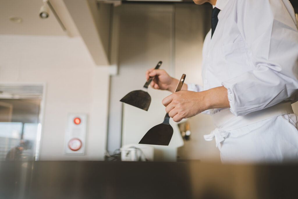 鉄板焼きの使用イメージ_2