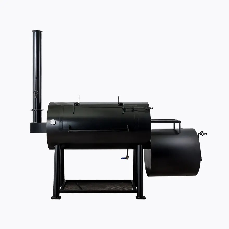 BBQオフセットスモーカーの正面画像